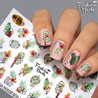 Fashion Nails, слайдер-дизайн "Metallic" №280