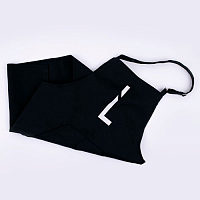 Lianail, Factor - фартук для мастера с логотипом (черный, с карманом)