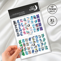 Una Luna, слайдер-дизайн для ногтей Stones color (FA1103)