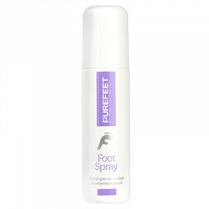 Irisk, PureFeet Foot Spray - спрей для ног и обуви антибактериальный, 130мл