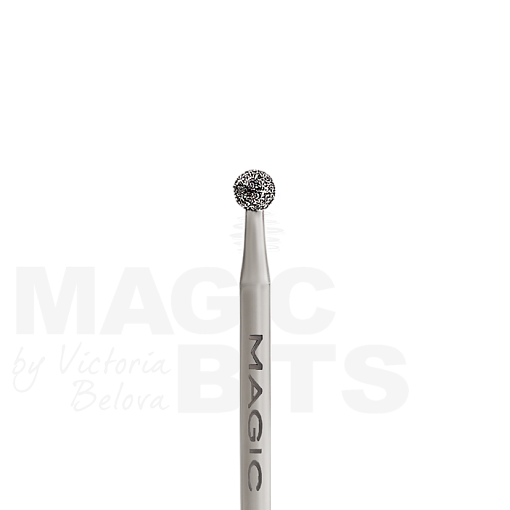Magic Bits, алмазная фреза шар (2.9 мм, средняя)
