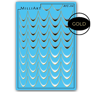 Anna Tkacheva, слайдер-дизайн MilliArt металлик MTL-204