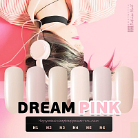 Patrisa nail, гель-лак каучуковый камуфлирующий Dream Pink (№N5), 8 мл