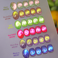 Born Pretty, Fruit Cat eye gel - магнитный гель-лак "кошачий глаз" MY291, 10 мл