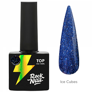 RockNail, топ светоотражающий Ice Cubes, 10 мл