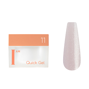 I am, Quick Gel - скоростной жидкий гель №11, 12 мл