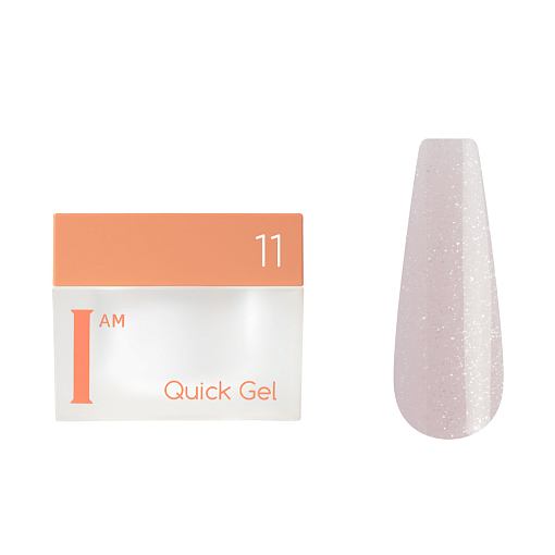 I am, Quick Gel - скоростной жидкий гель №11, 12 мл