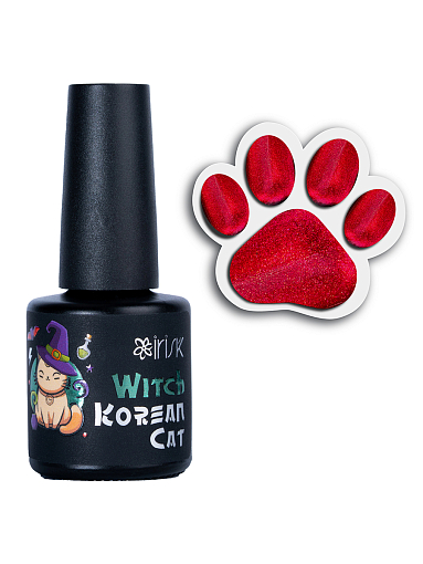 Irisk, Korean Cat Witch - магнитный гель-лак "кошачий глаз" №26, 10 мл