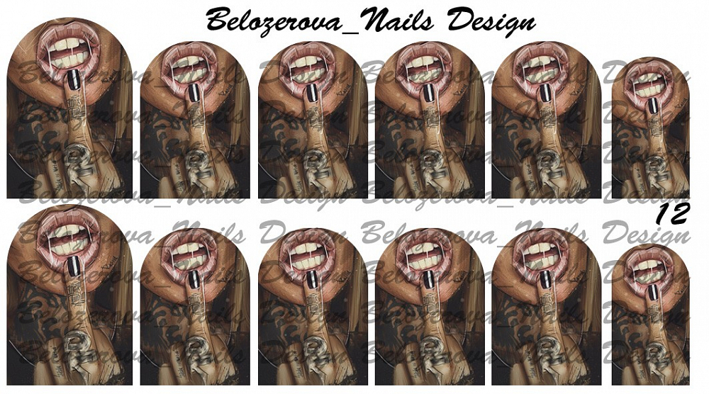 Слайдер-дизайн Belozerova Nails Design на прозрачной пленке (12)