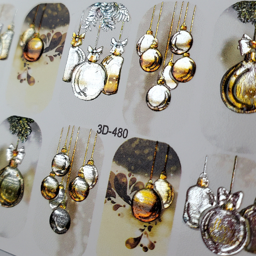 Anna Tkacheva, 3D хрустальный слайдер 3D480 (crystal)