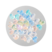 Набор №18 объемного декора в пакете (мишки, сердечки, сердечко-капля), 90 шт