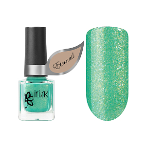 Irisk, Eternail mini Bright party - лак на гелевой основе с эффектом втирки (01 Carpi), 8 мл
