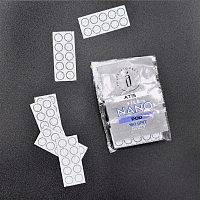 Atis, сменные файлы для педикюрного диска NanoPOD D5 (Gray, 180 грит), 60 шт