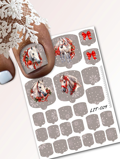 Anna Tkacheva, мини наклейки пленки для педикюра LIT-029 Anna Tkacheva, мини наклейки пленки для педикюра LIT-029