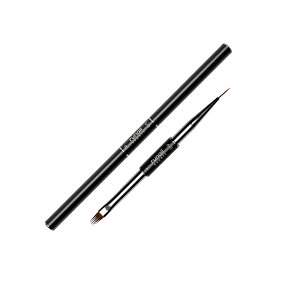 Runail Expert, кисть двусторонняя для дизайна (№6 градиент, №0/9 тонкая)