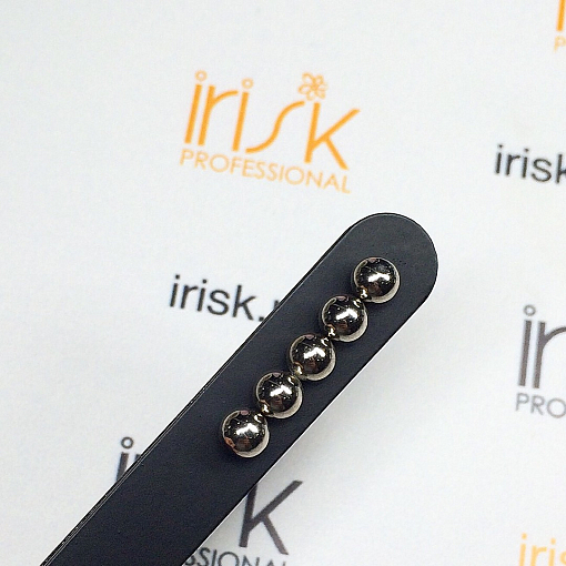 Irisk, набор магнитных шариков для дизайна Кошачий глаз (золото), 10 шт