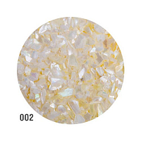 Irisk, ракушка F в стеклянном флаконе (002 белая), 10мл