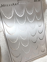 Anna Tkacheva, слайдер-дизайн MilliArt металлик MTL-272