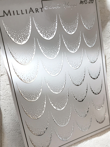 Anna Tkacheva, слайдер-дизайн MilliArt металлик MTL-272