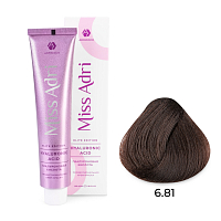 Adricoco, Miss Adri Elite Edition - крем-краска для волос (оттенок 6.81), 100 мл