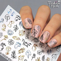 Fashion Nails, слайдер-дизайн "Galaxy" №77