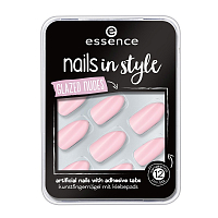 Essence, nails in style — накладные ногти на клейкой основе (розовый т.08)