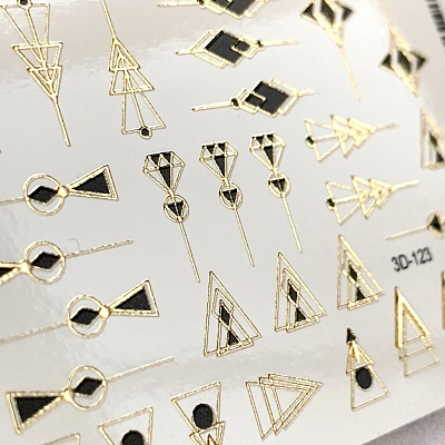 

Anna Tkacheva, 3D хрустальный слайдер 3D-123 (gold crystal)