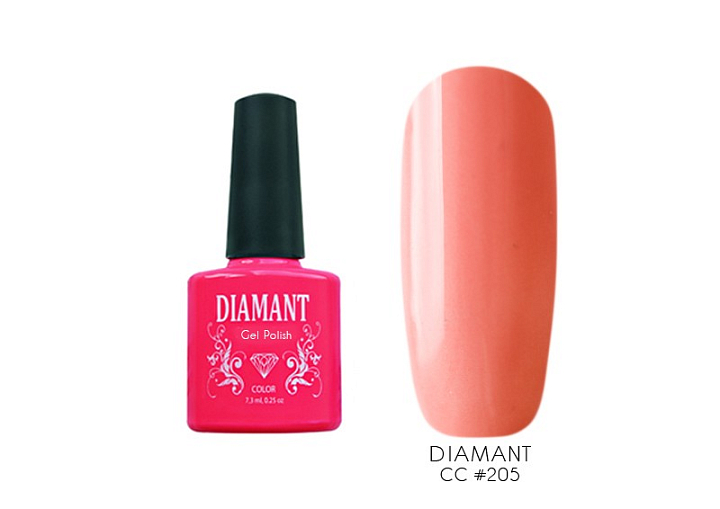 УЦЕНКА, Diamant, гель-лак (СС 205), 7.3 мл