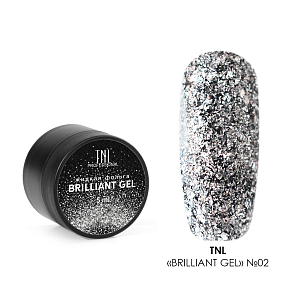 TNL, Brilliant Gel - жидкая фольга №02 (Андромеда), 5 мл