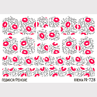Anna Tkacheva, наклейки пленки для педикюра PR-728