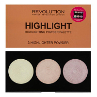 Makeup Revolution, Highlighter Palette - палетка хайлайтеров (Highlight)