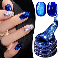 Born Pretty, Crystal Cat Magnetic Gel - магнитный гель-лак "кошачий глаз" MY47, 10 мл
