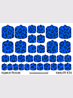 Anna Tkacheva, наклейки пленки для педикюра PR-836
