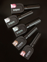 Барбарис, гель-лак с поталью и алмазным глиттером "Искра" NG08, 12 мл