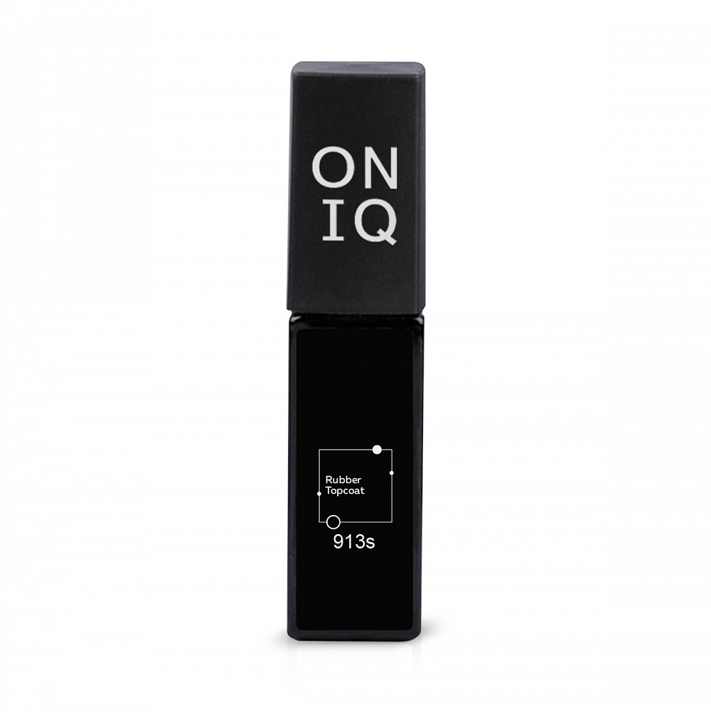 ONIQ, Top Point Rubber Topcoat - финишное покрытие, 6 мл