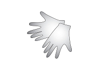 Irisk, перчатки виниловые неопудренные (размер М), 50 пар