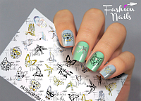 Fashion Nails, слайдер-дизайн "Galaxy" №49