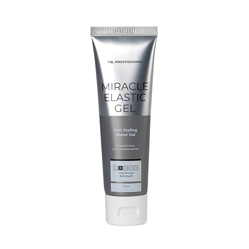 TNL, Miracle Elastic Gel - водный гель для укладки волос (эластичная фиксация), 75 мл