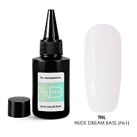 TNL, Nude dream base - цветная база №01, 50 мл