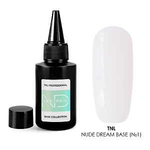 TNL, Nude dream base - цветная база №01, 50 мл