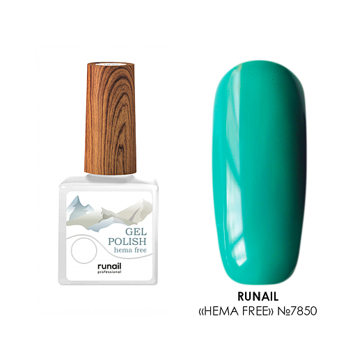 RuNail, Hema free - гипоаллергенный гель-лак №7850, 10 мл