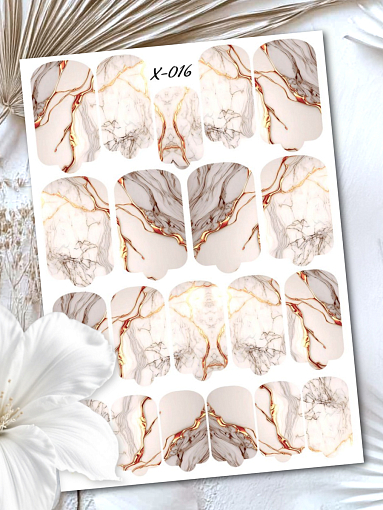 Anna Tkacheva, мини наклейки пленки для маникюра X-016