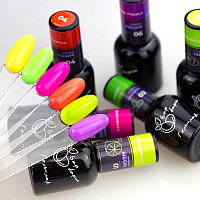 Барбарис, гель-лак "Неон" №02 (Мохито), 10 мл