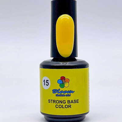 

Bloom, Strong COLOR - цветная неоновая база (№15), 15 мл