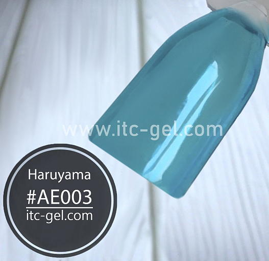 УЦЕНКА, Haruyama, гель-лак Витраж (AE003), 8 мл