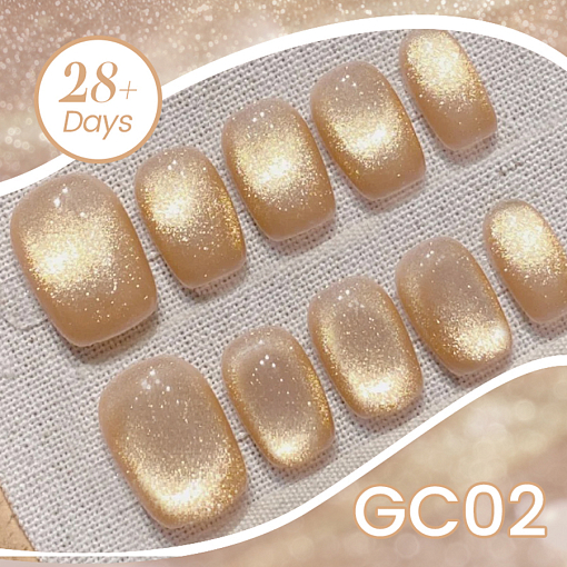 Born Pretty, Gold Cat Magnetic Gel - магнитный гель-лак "кошачий глаз" GC02, 10 мл