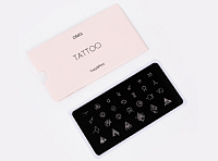 ONIQ, Echo - пластина для стемпинга (Tattoo №5)