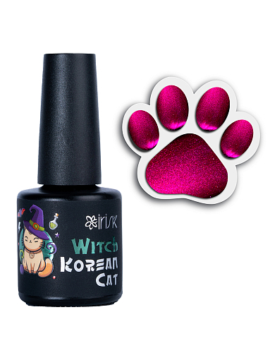 Irisk, Korean Cat Witch - магнитный гель-лак "кошачий глаз" №27, 10 мл