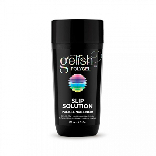 Gelish, PolyGel Slip Solution Nail Liquid - конструирующая жидкость для работы с полигелем, 120 мл