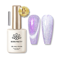 Born Pretty, Auroras Cat Magnetic Gel - набор гель-лак "кошачий глаз" и магнит для гель-лака, 15 мл